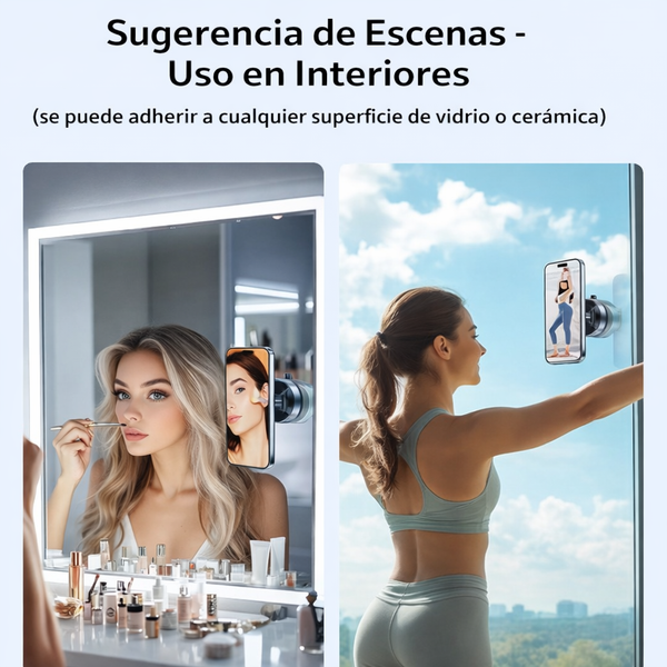 Soporte Magnético Vacío Pro para Móvil