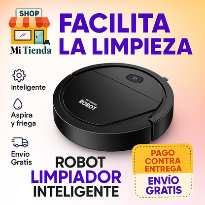 ROBOT ASPIRADORA INTELIGENTE 2 EN 1