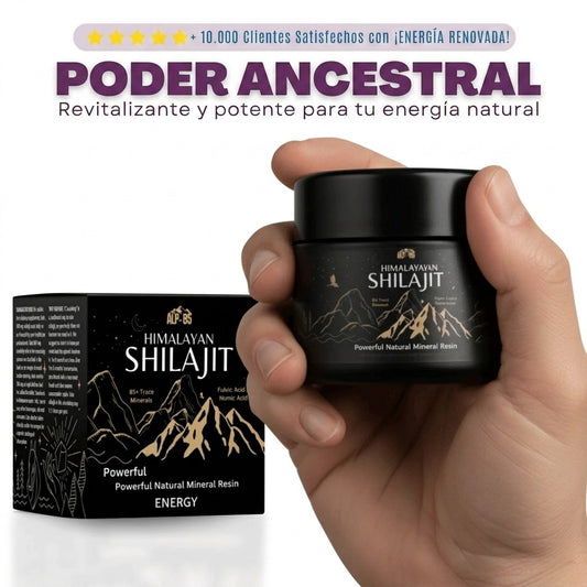 Shilajit puro del Himalaya