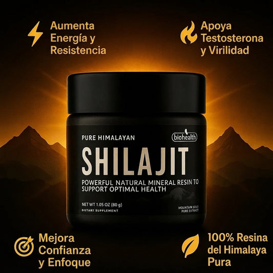 Prime Shilajit Formula de Vitalidad BioHealth